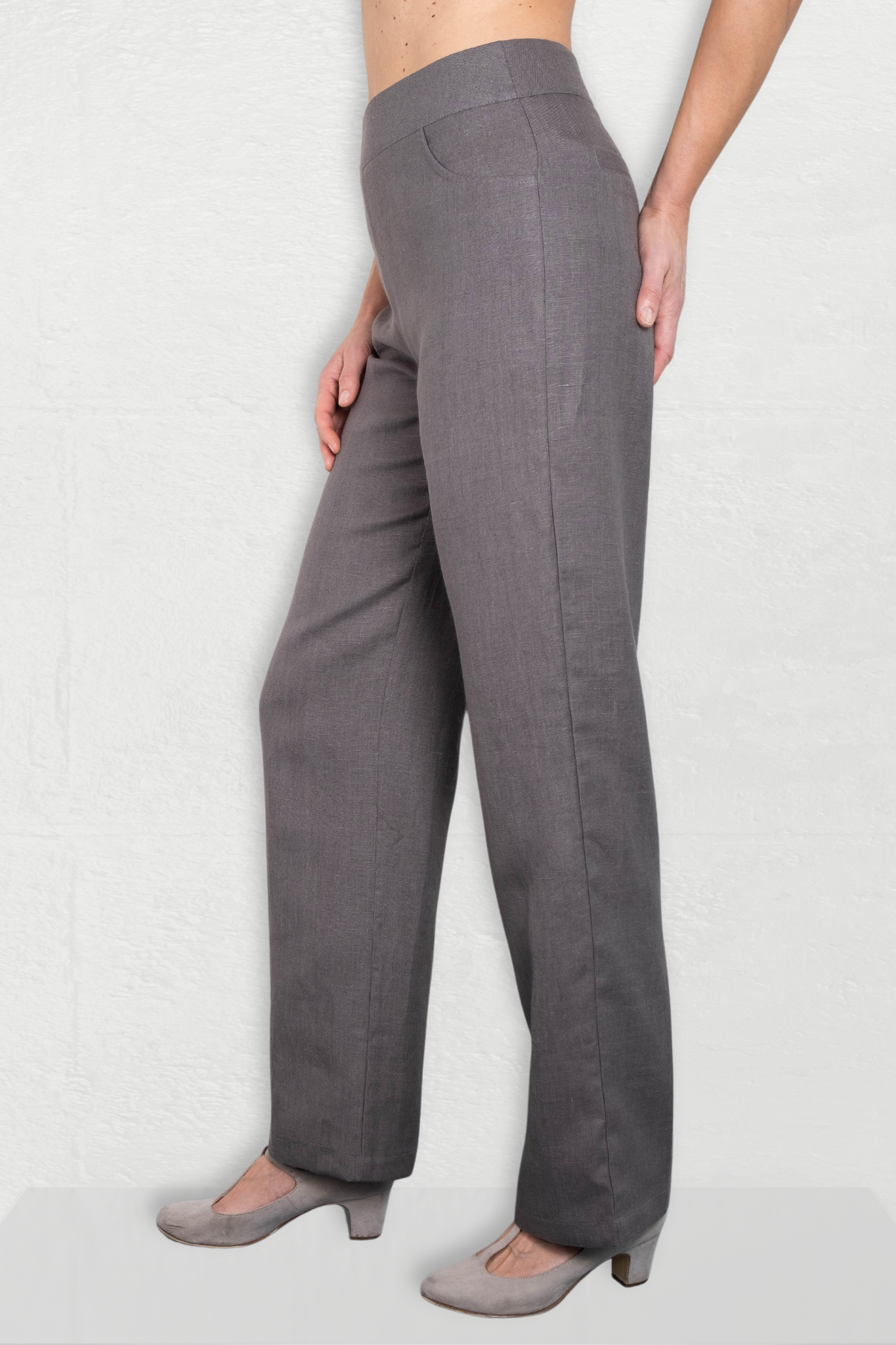 ANABEL HØR BUKSER antracit