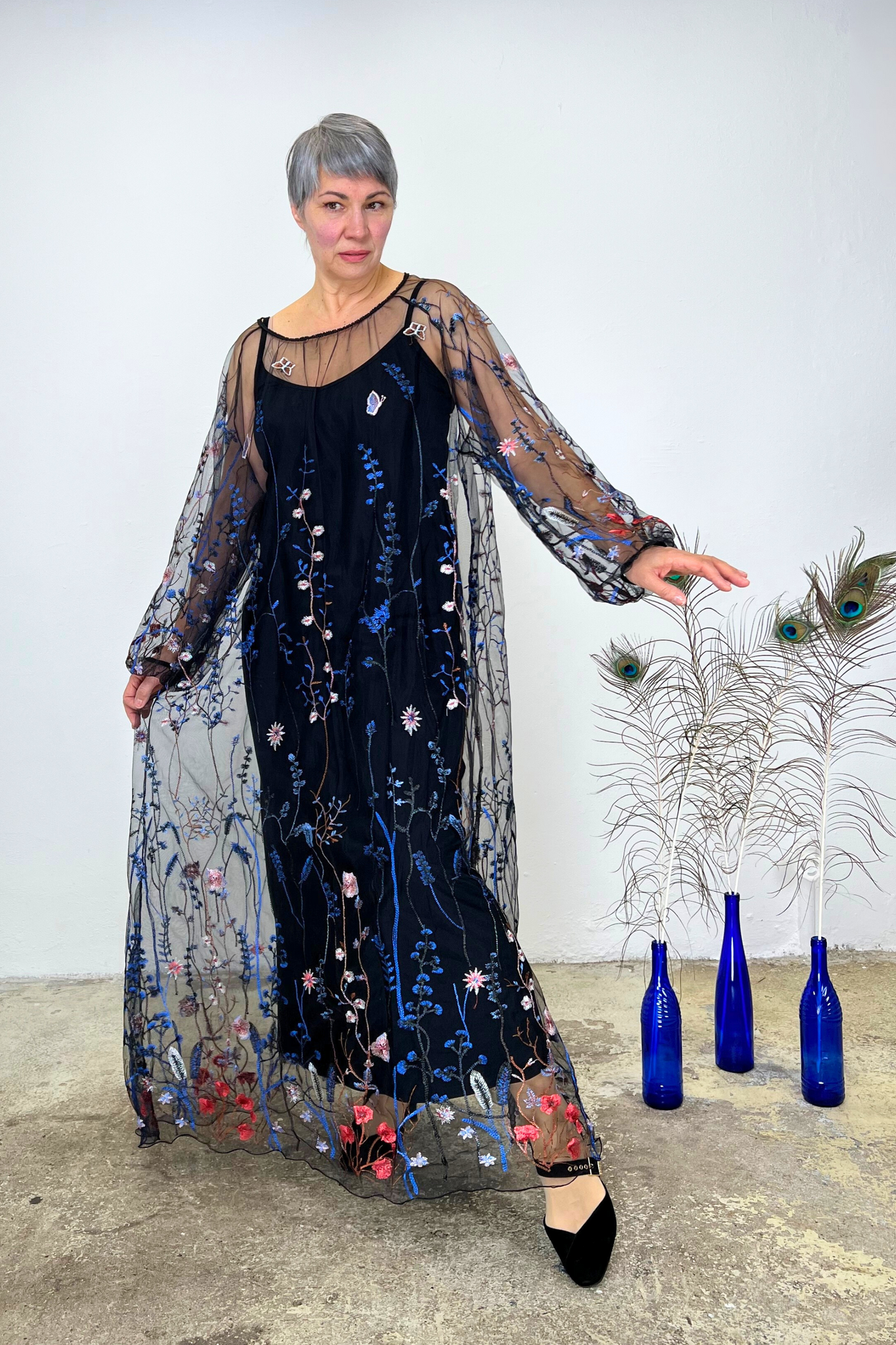 Midnight Bloom Unik Tylkjole