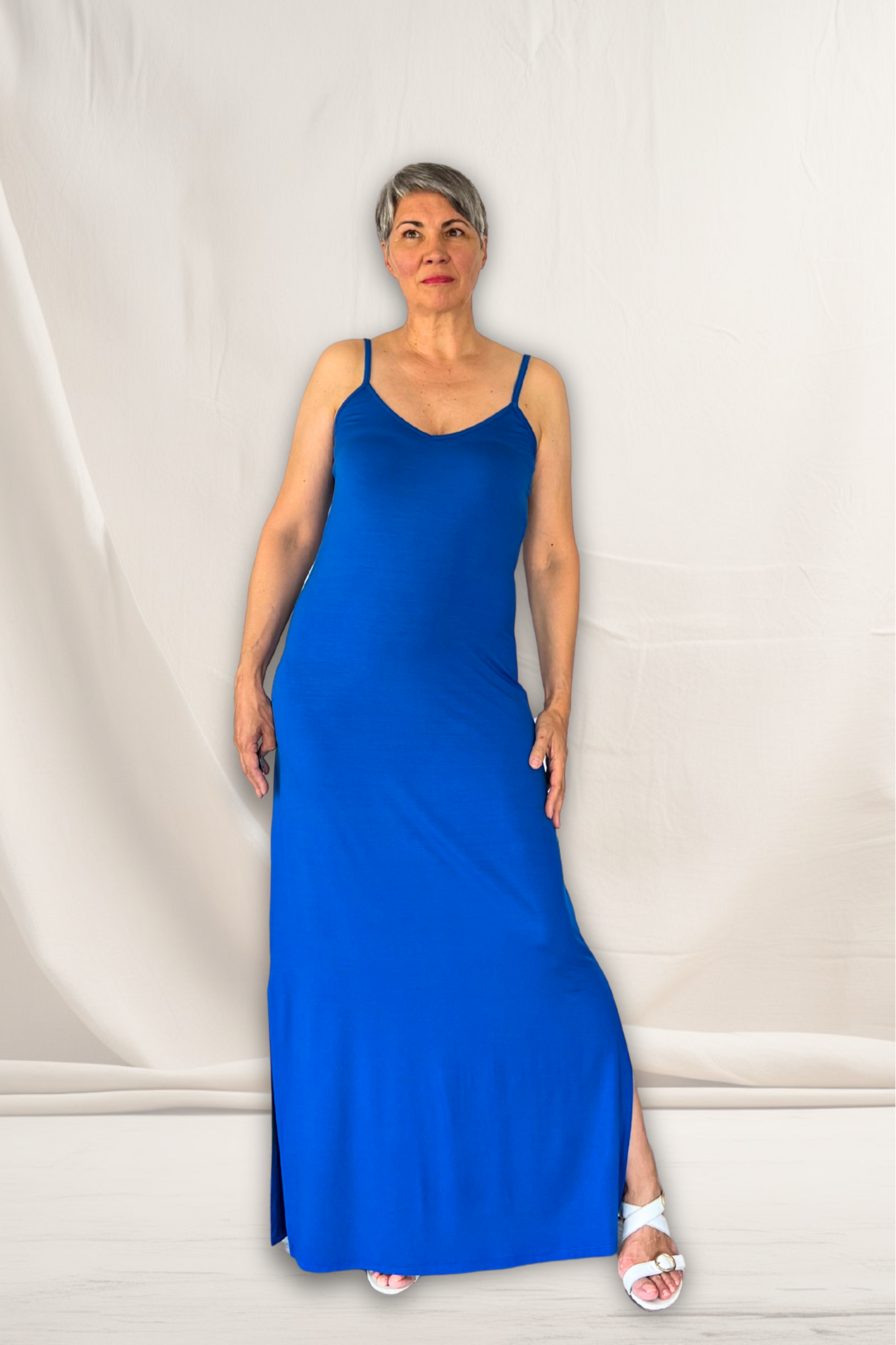 ENA BAMBUS STROPKJOLE - indigo