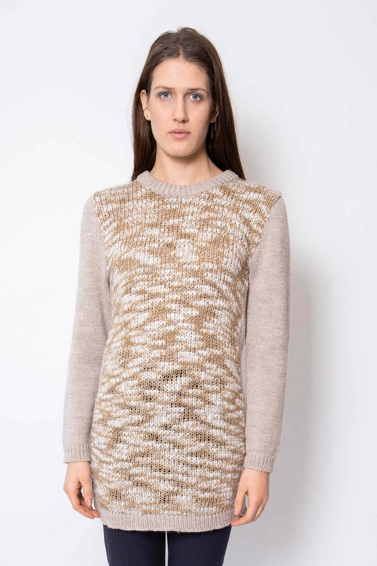 MORELLINO LANG PULLOVER beige