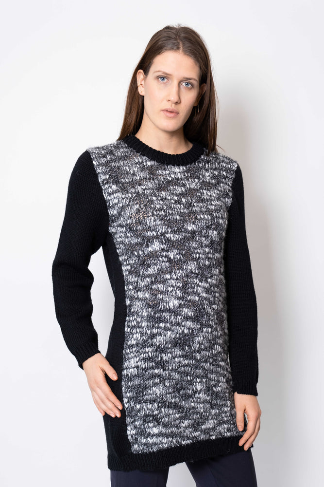 Sweater sort dame - PAROL