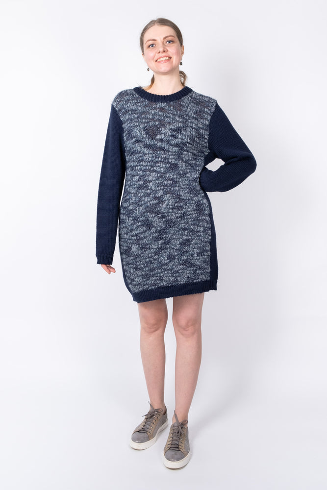 Sweater mørkeblå dame - PAROL