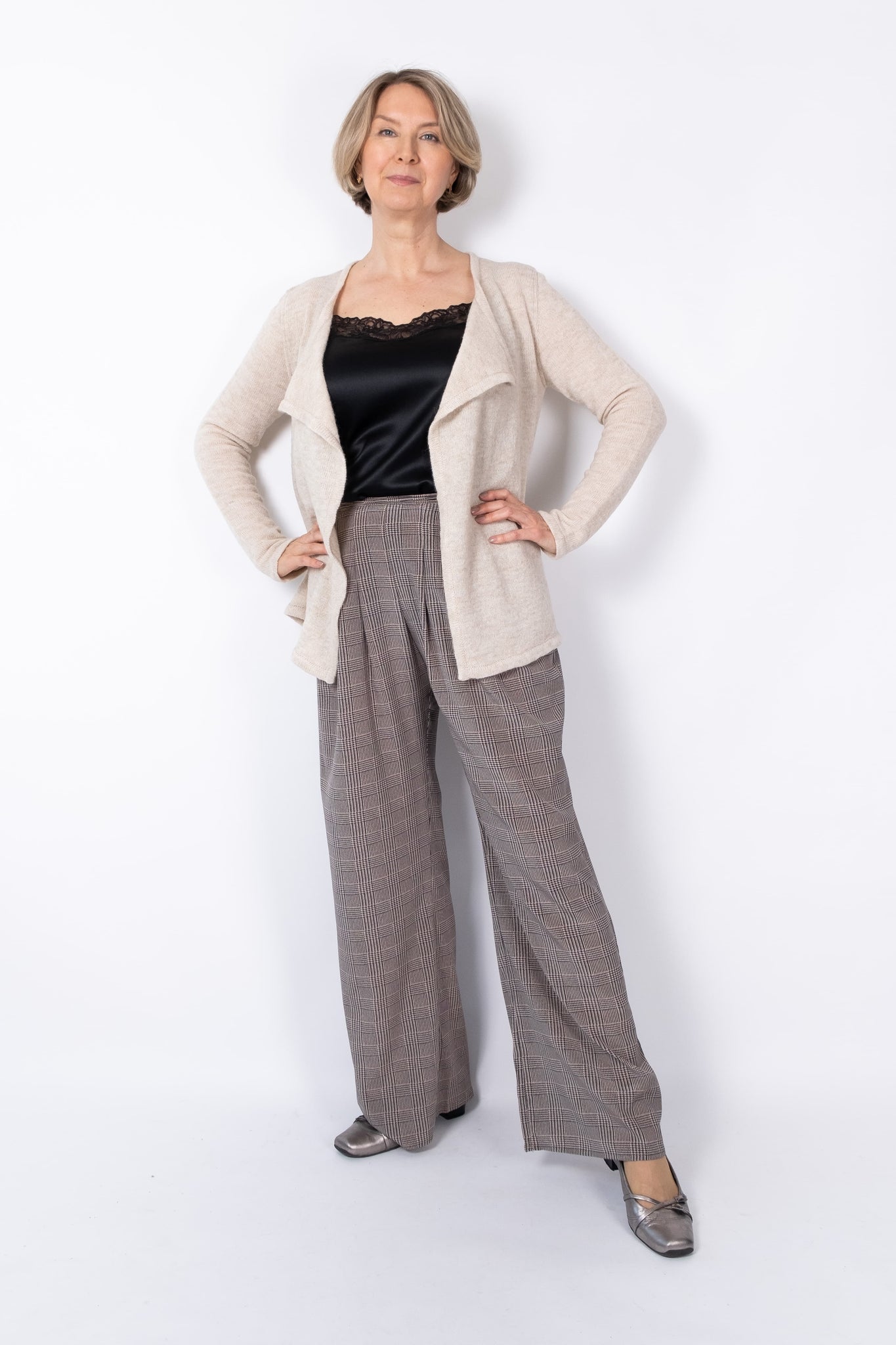 SILKE BUKSER NORAH creme